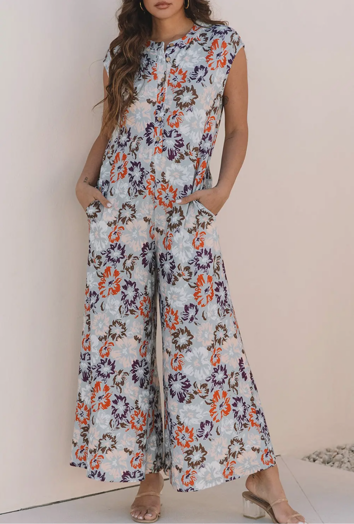 Floral Jumpsuit