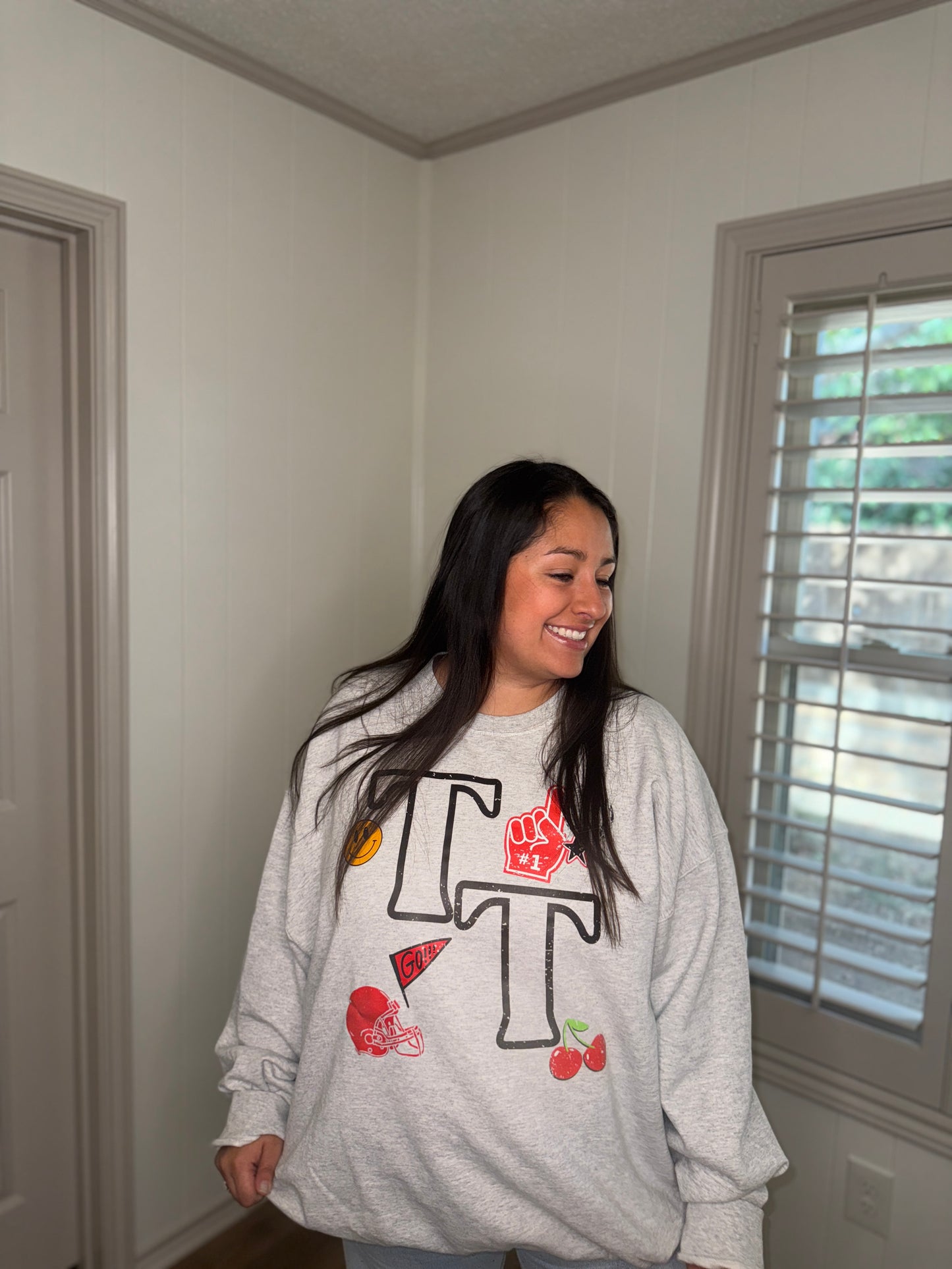TTU Pullover🪩♥️🤍
