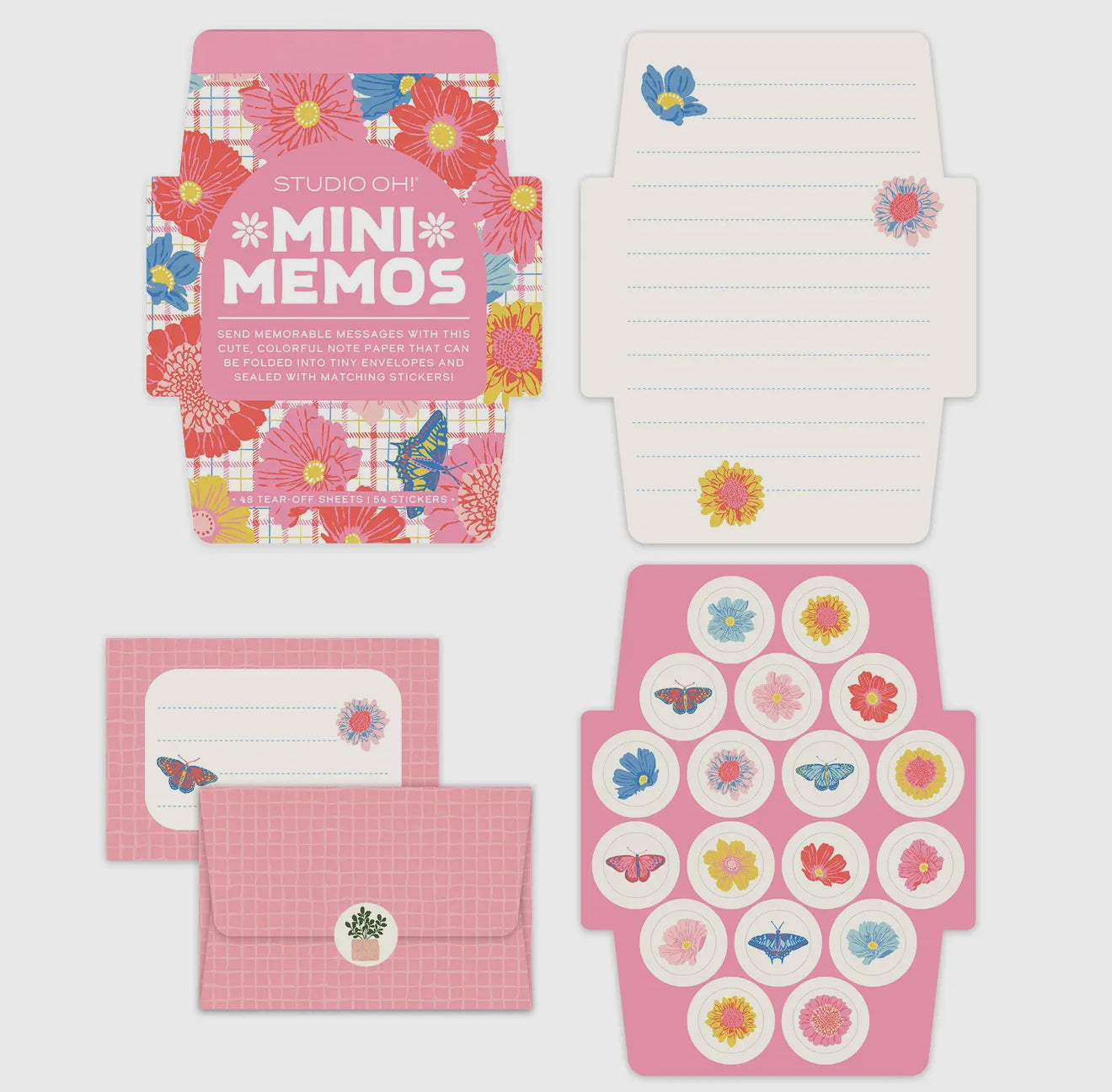 Floral Mini Memos