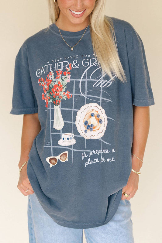 Gather and Grace Club Graphic Tee