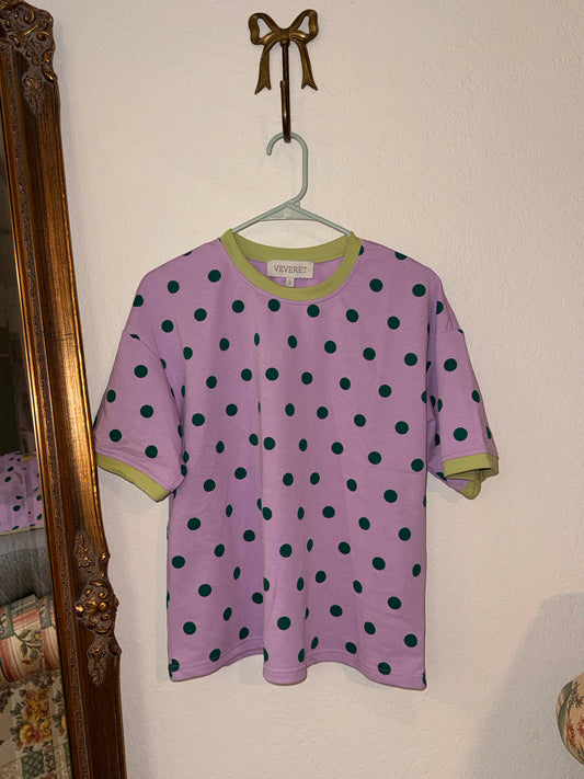 Classic Polka Dot Relaxed Lounge Set