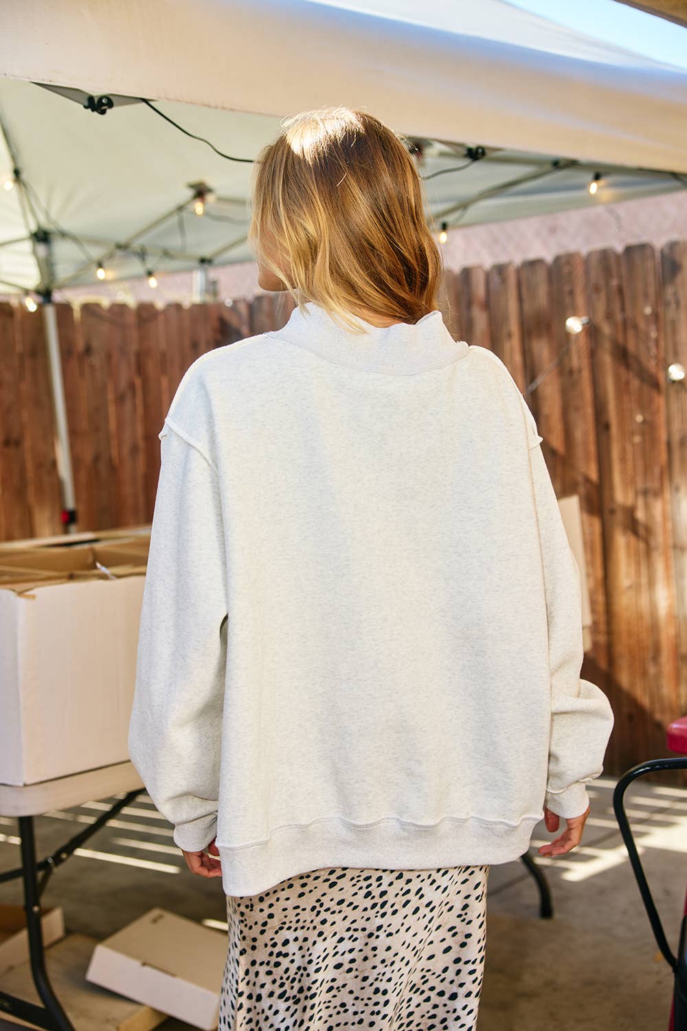 MOTHER & COOL MOM Reversible Sweatshirt