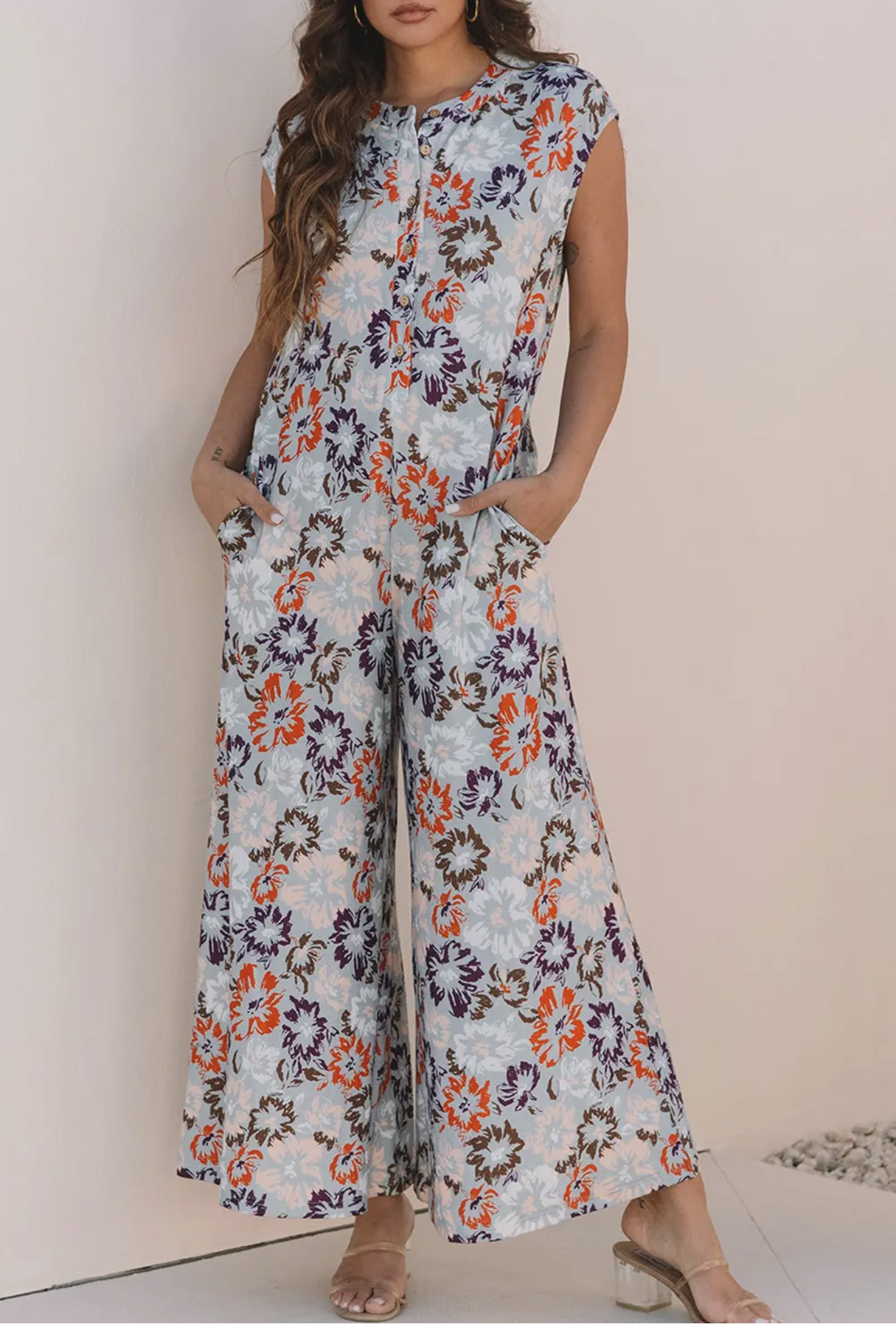 Floral Jumpsuit