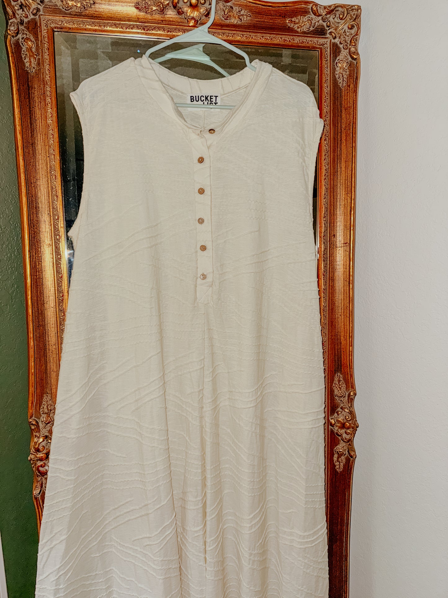 Bucketlist Jumpsuit - Ivory