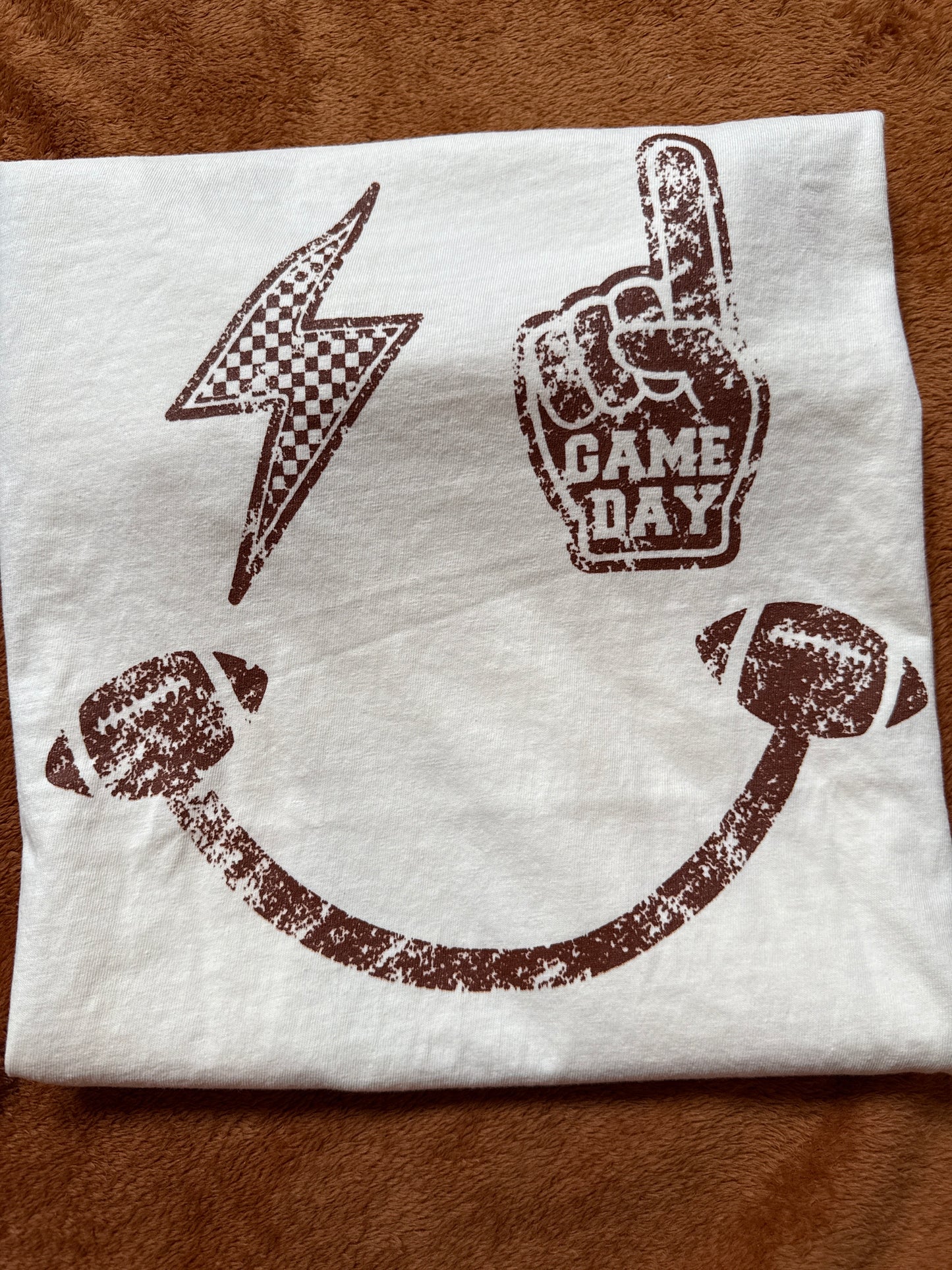 Game Day Smiley Tee 🏈