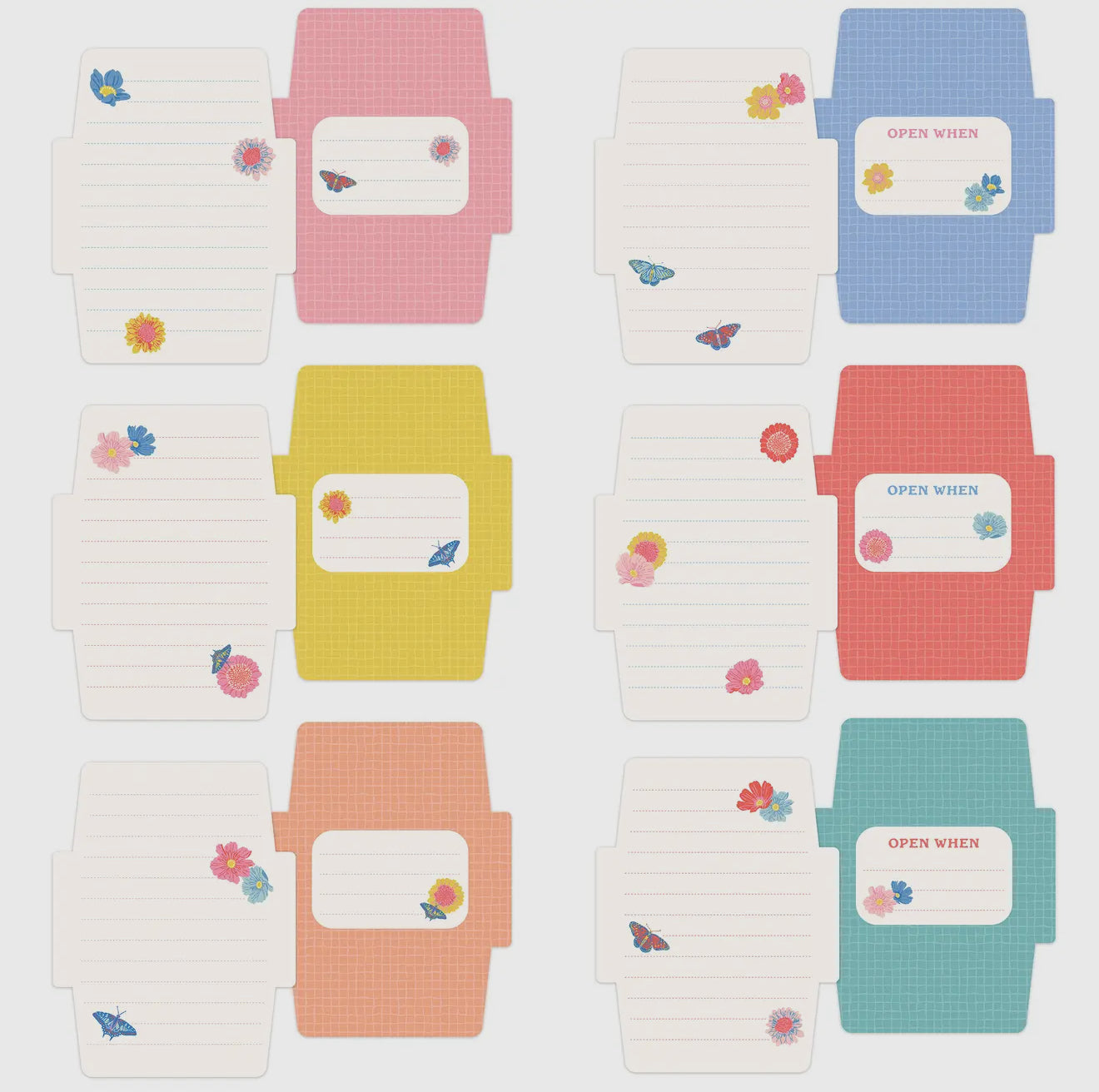 Floral Mini Memos