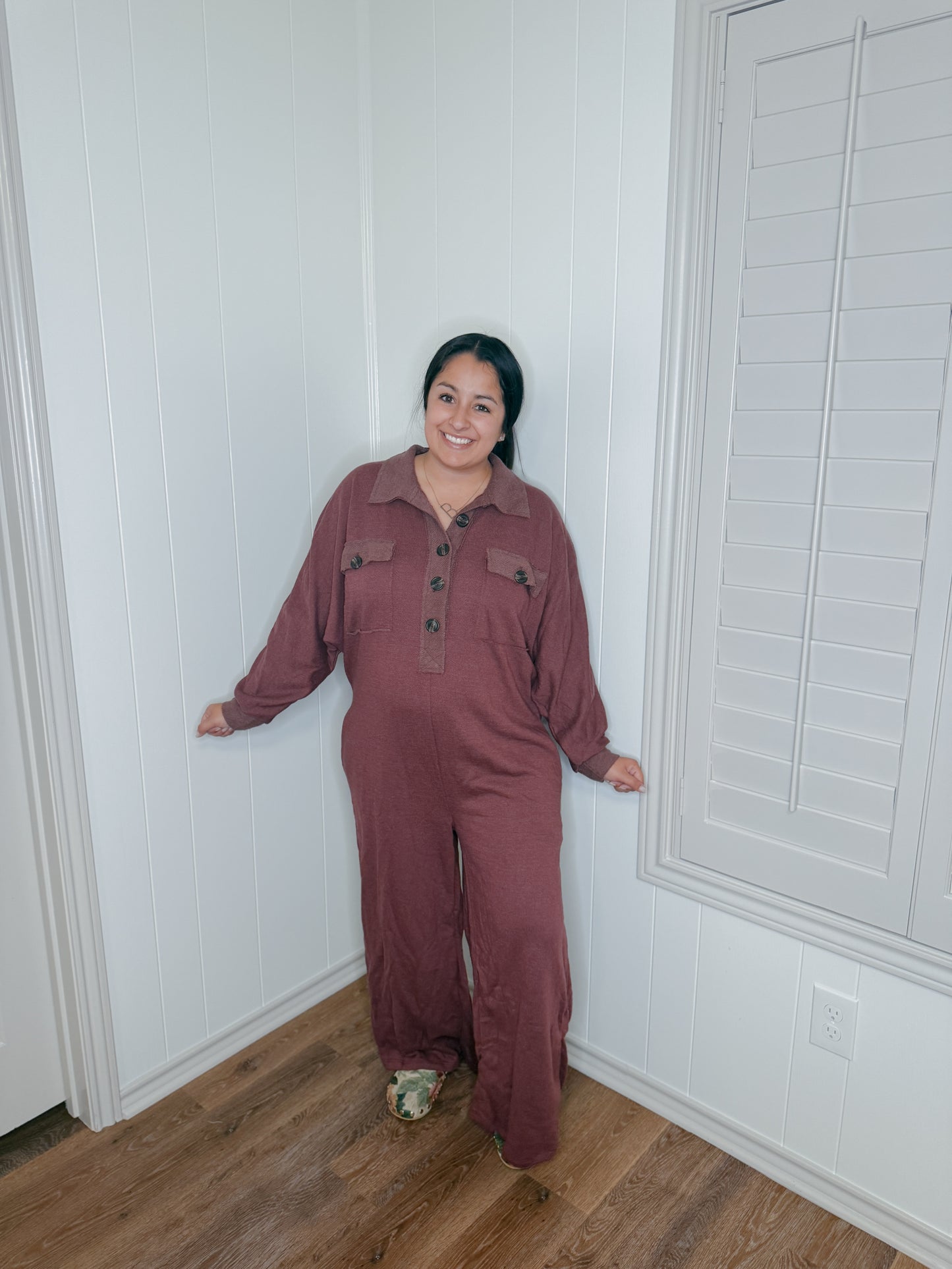 Bucketlist French Terry Jumpsuit