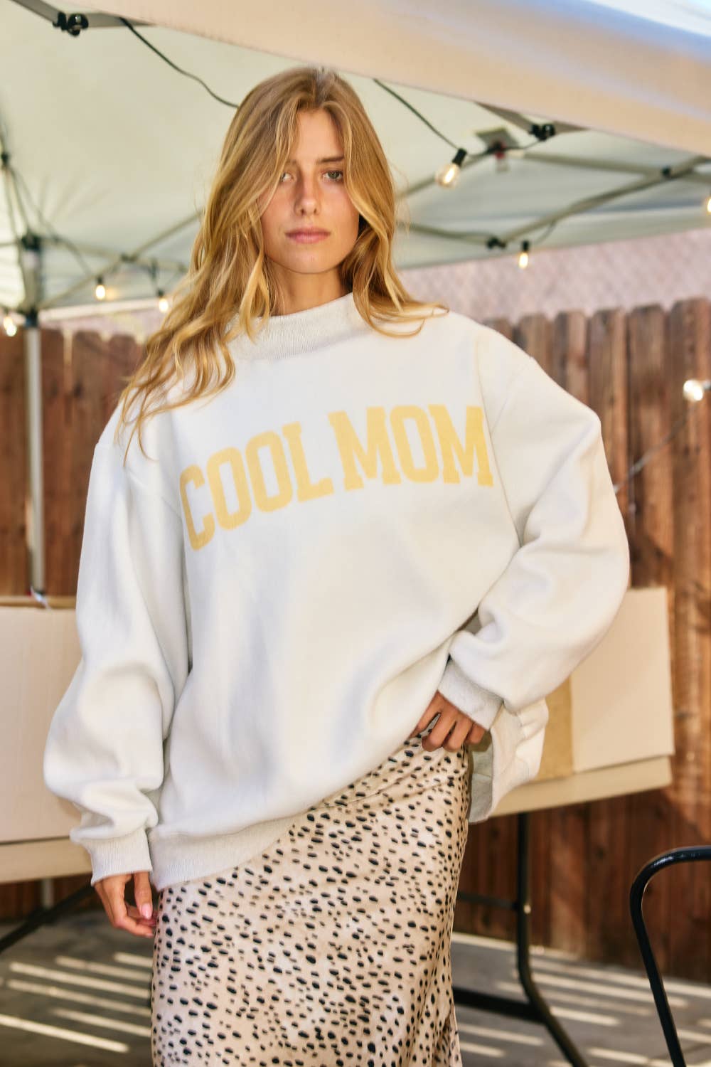 MOTHER & COOL MOM Reversible Sweatshirt